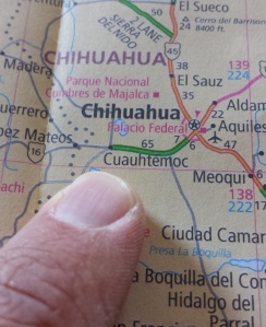 Cusihuriachi is just south of Cuauhtemoc.